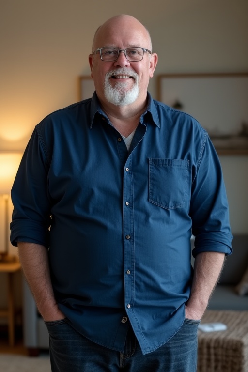 After - Robert lost 58 lbs with tirzepatide